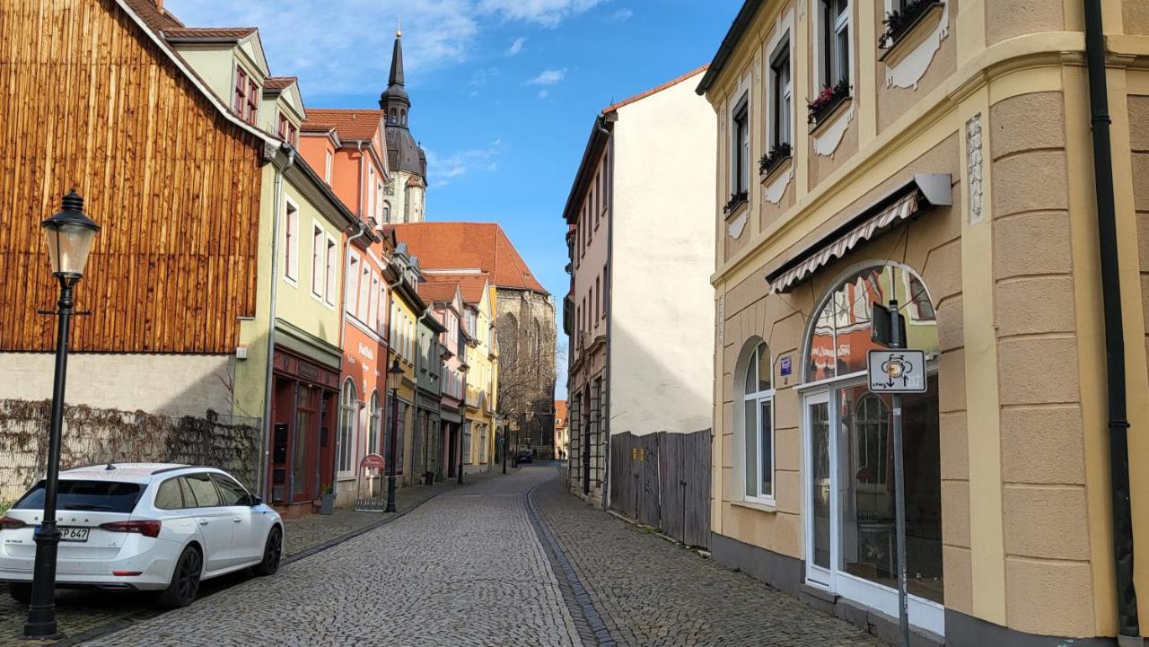Naumburger Charme "Schwarzes Gold" Apartment Naumburg  Bagian luar foto