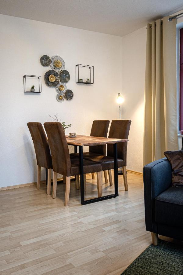 Naumburger Charme "Schwarzes Gold" Apartment Naumburg  Bagian luar foto