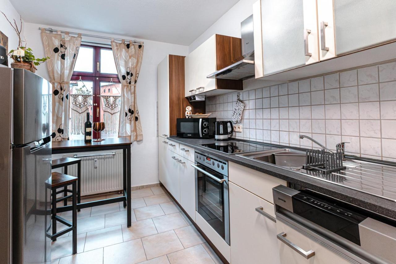Naumburger Charme "Schwarzes Gold" Apartment Naumburg  Bagian luar foto